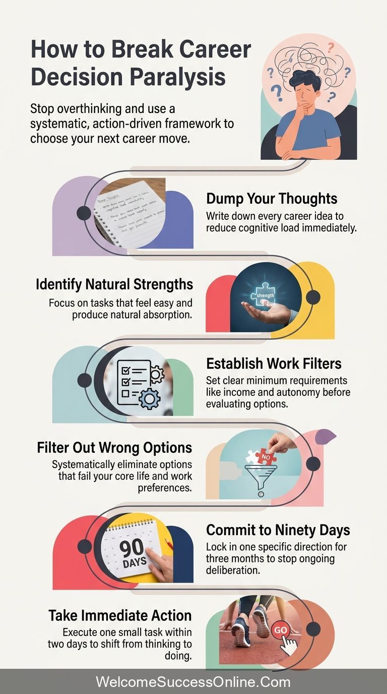 How to Break Career Decision Paralysis How to Break Career Decision Paralysis
