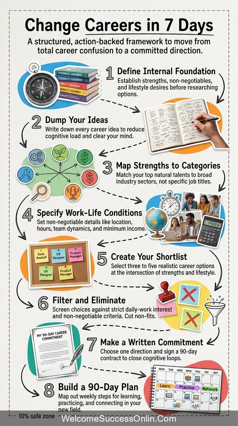 How to Change Career Direction In 7 Days
