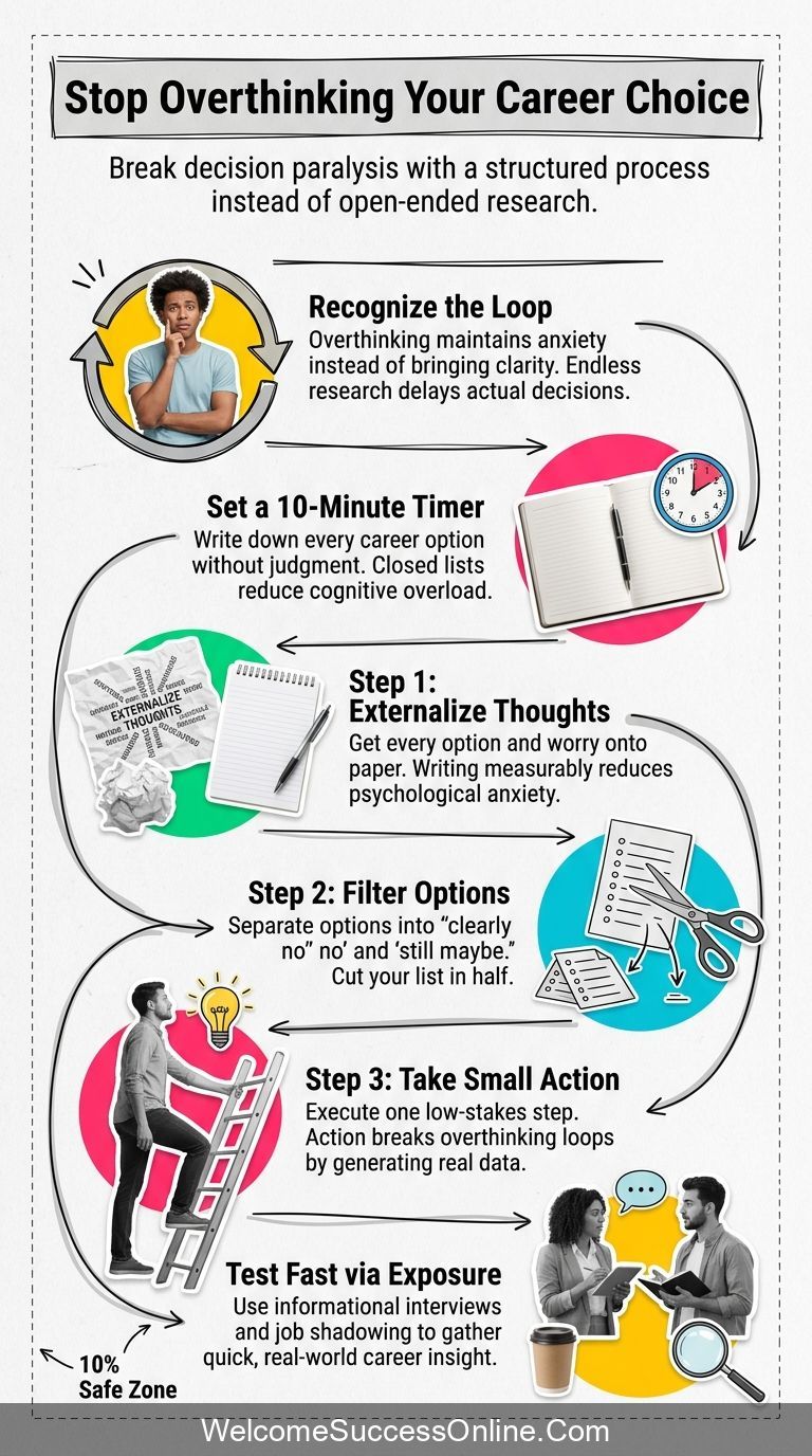 Stop Overthinking Your Career Choice