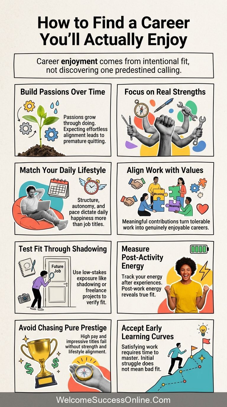 How to Find a Career You'll Actually Enjoy How to Find a Career You'll Actually Enjoy